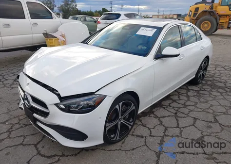 2024 Mercedes-Benz C 300 из США, поврежденный, VIN W1KAF4GB7RR170100
